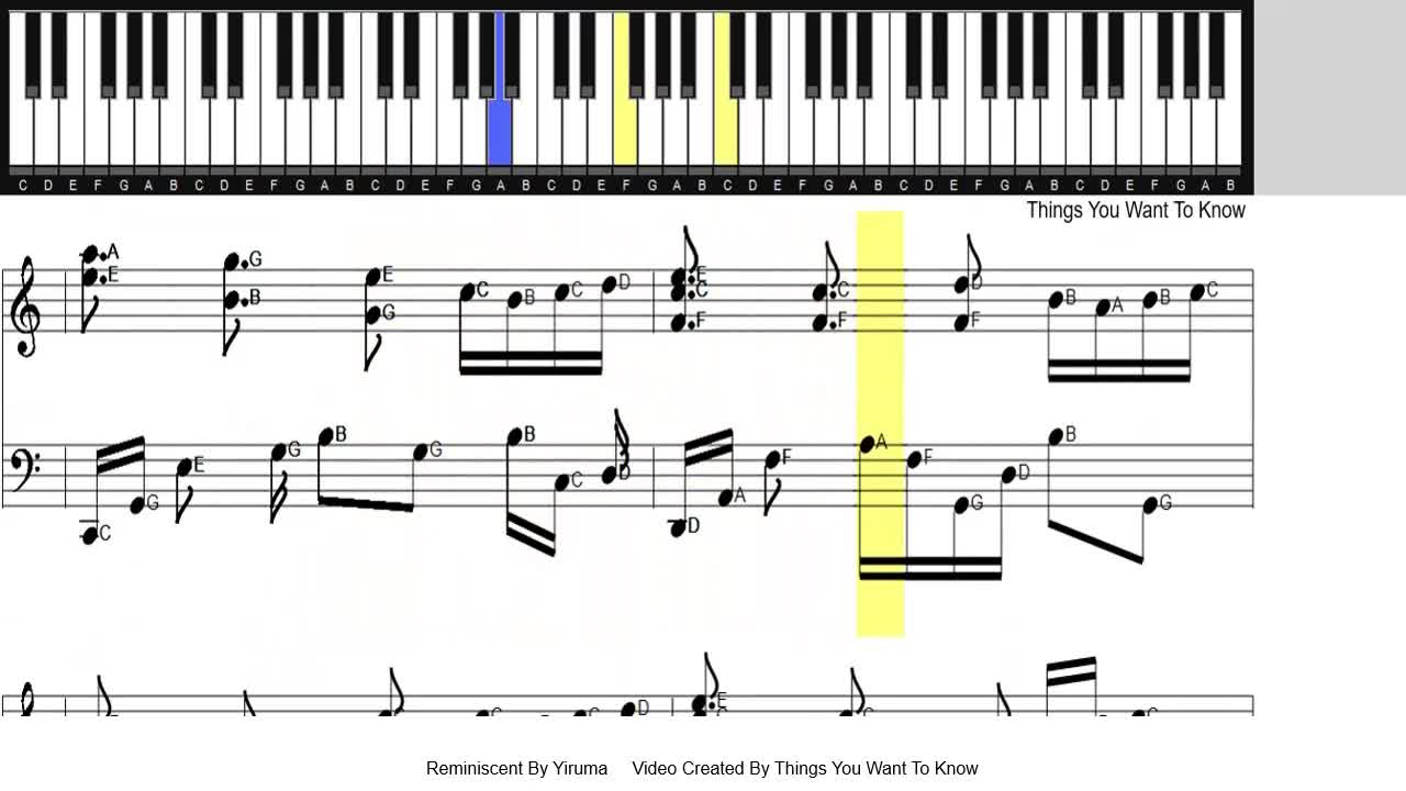 Reminiscent - Yiruma