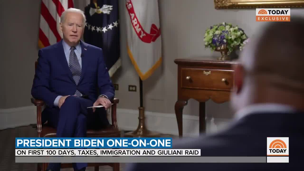 Biden Won't Call Border Crisis a Crisis - Blames Trump