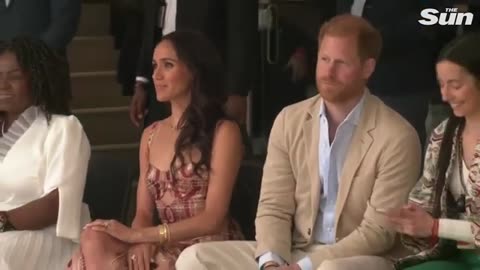 Prince Harry & Meghan Markle's ‘faux royal tour' gets started in Colombia