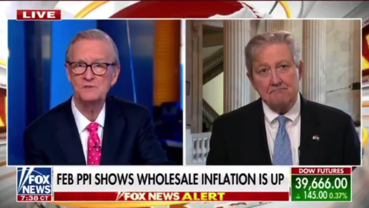 'An Inflation Machine': Sen. John Kennedy Flames Biden About Inflation As Only He Can