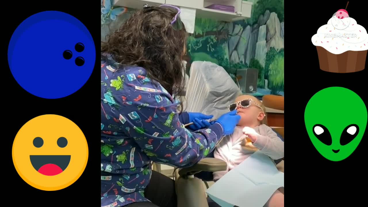 Really s,first time at the dentist 😬 🙄