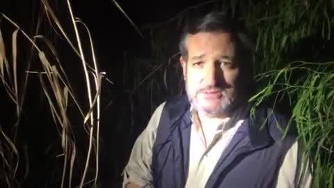 Sen. Ted Cruz: Live footage from the banks of the Rio Grande