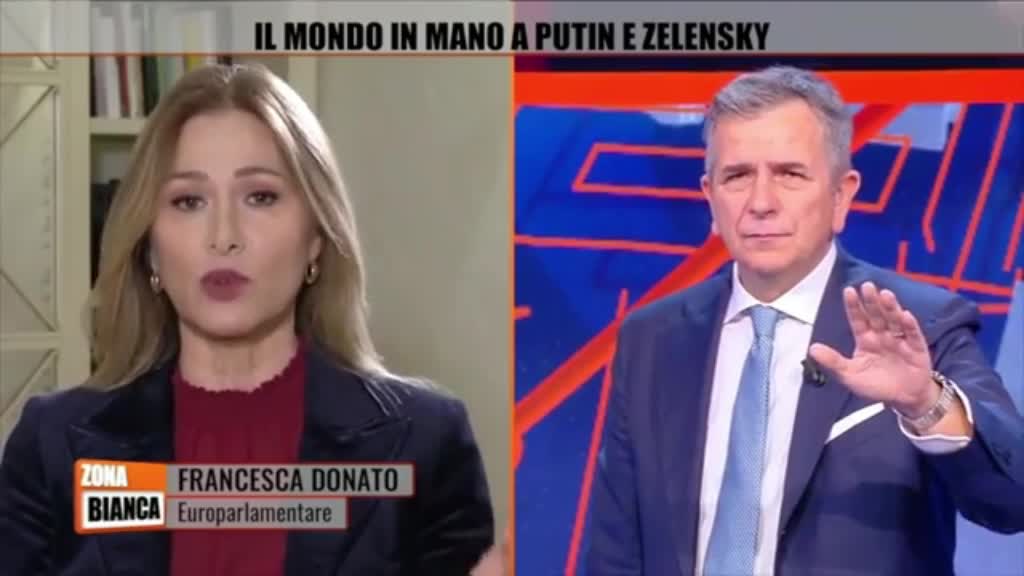 FRANCESCA DONATO: L’EUROPA SI ATTIVI PER NEGOZIATI DI PACE. Fuori dal Virus n.106.SP