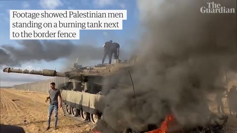 Israel 'at war' as Hamas militants launch surprise attack