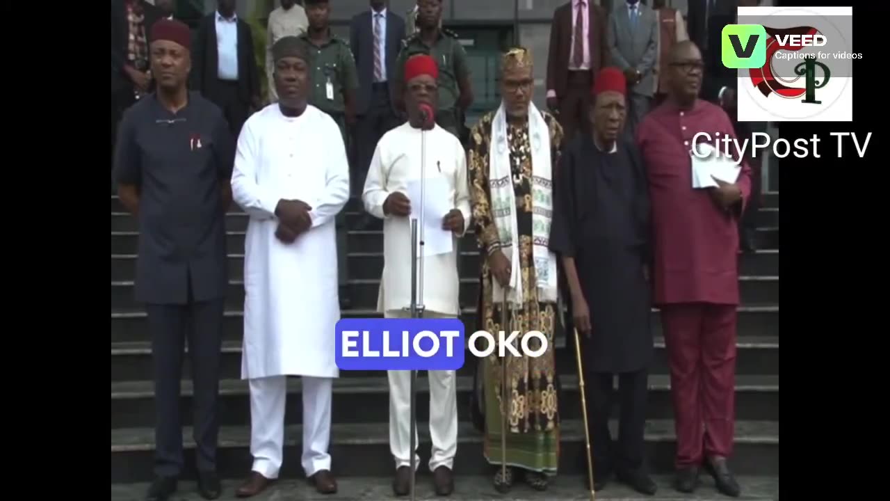 Igbo Governors' Meeting With Mazi Nnamdi Kanu On Political Dialogue