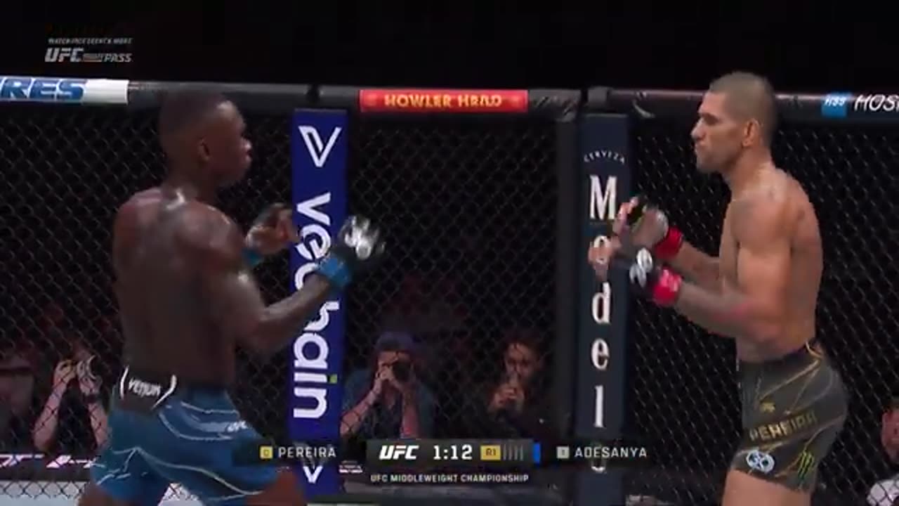 Free fight Adesanya - Alex- pereira UFC