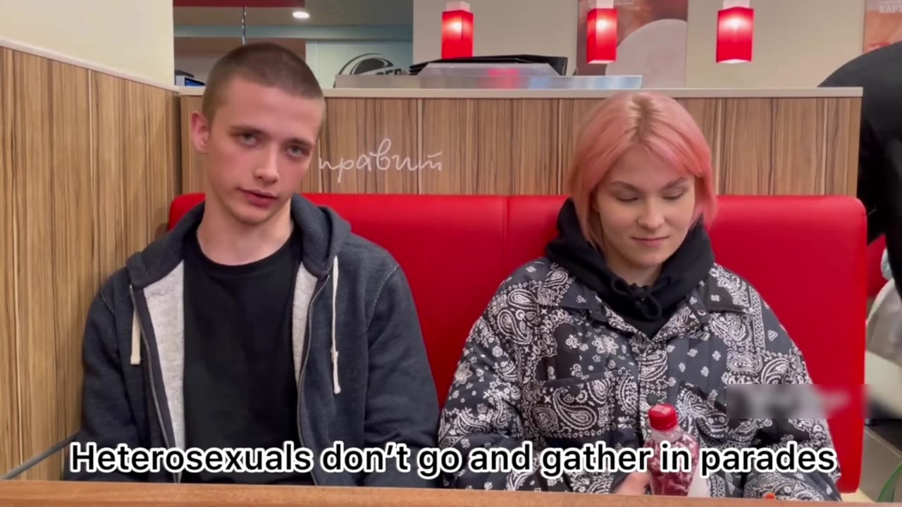 Russian public reaction about LGBTQ 😱