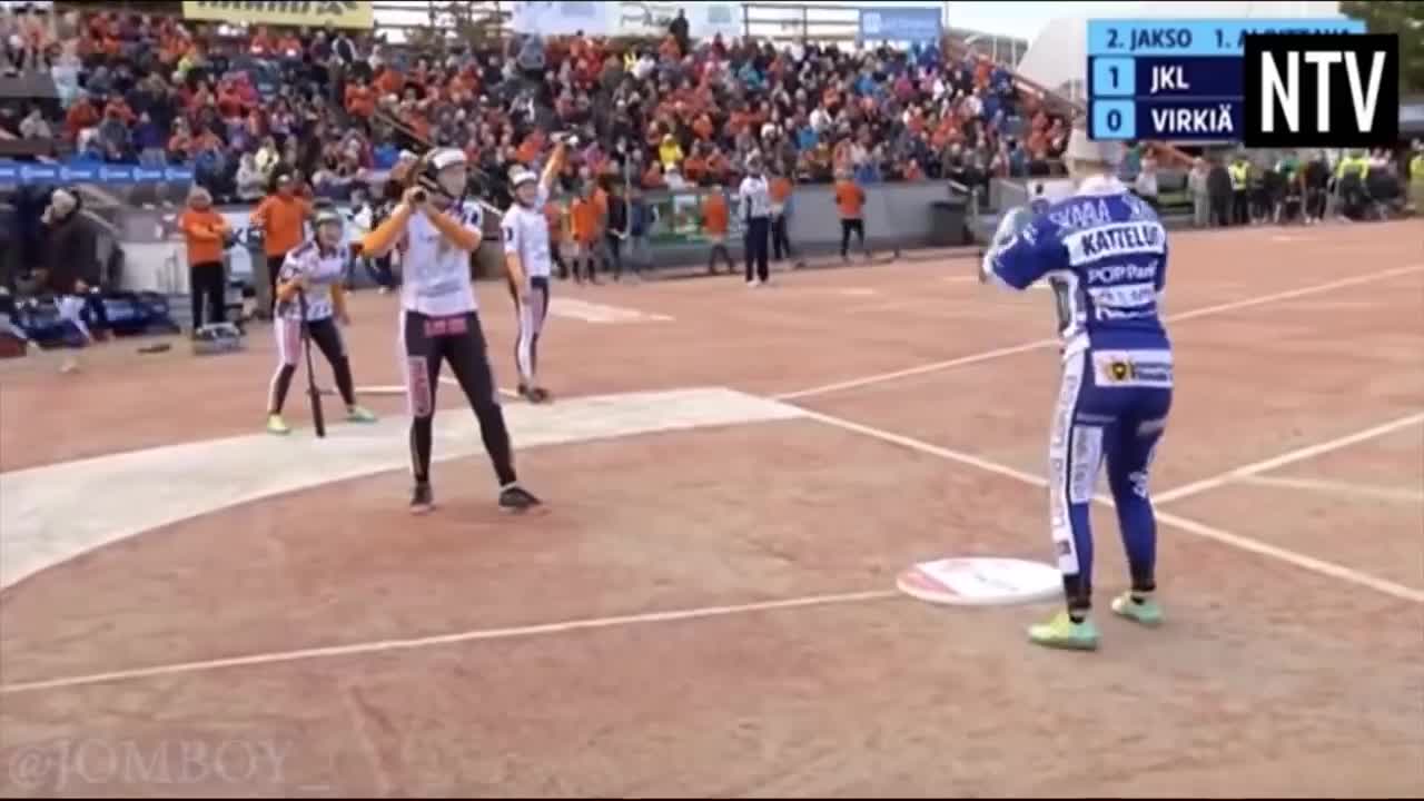 Check Out this Baseball Player's Dinger