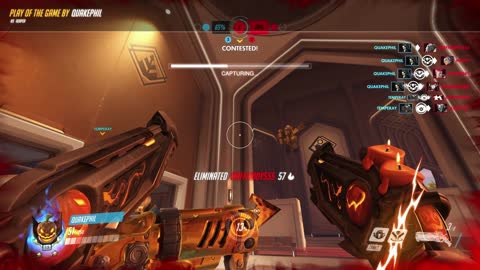 Overwatch: Reaper 4-kill with a follow-up on Winston