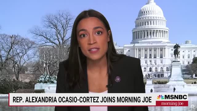 AOC on Joe Manchin