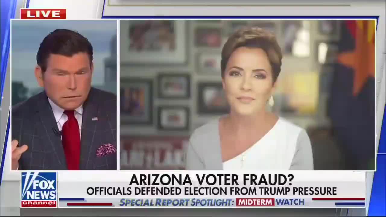 Arizona Governor Candidate Kari Lake says Biden is illegitimate