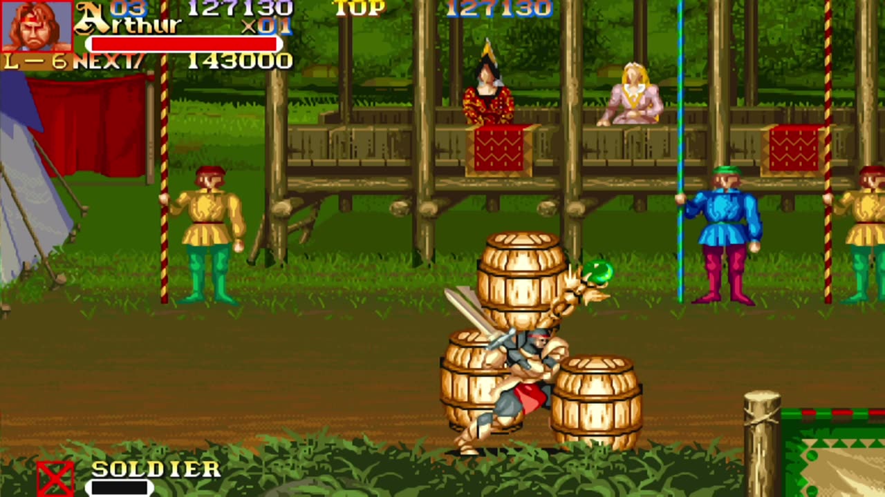 Knights of the Round Stage 04 #retrogaming #nedeulers #knightsoftheround