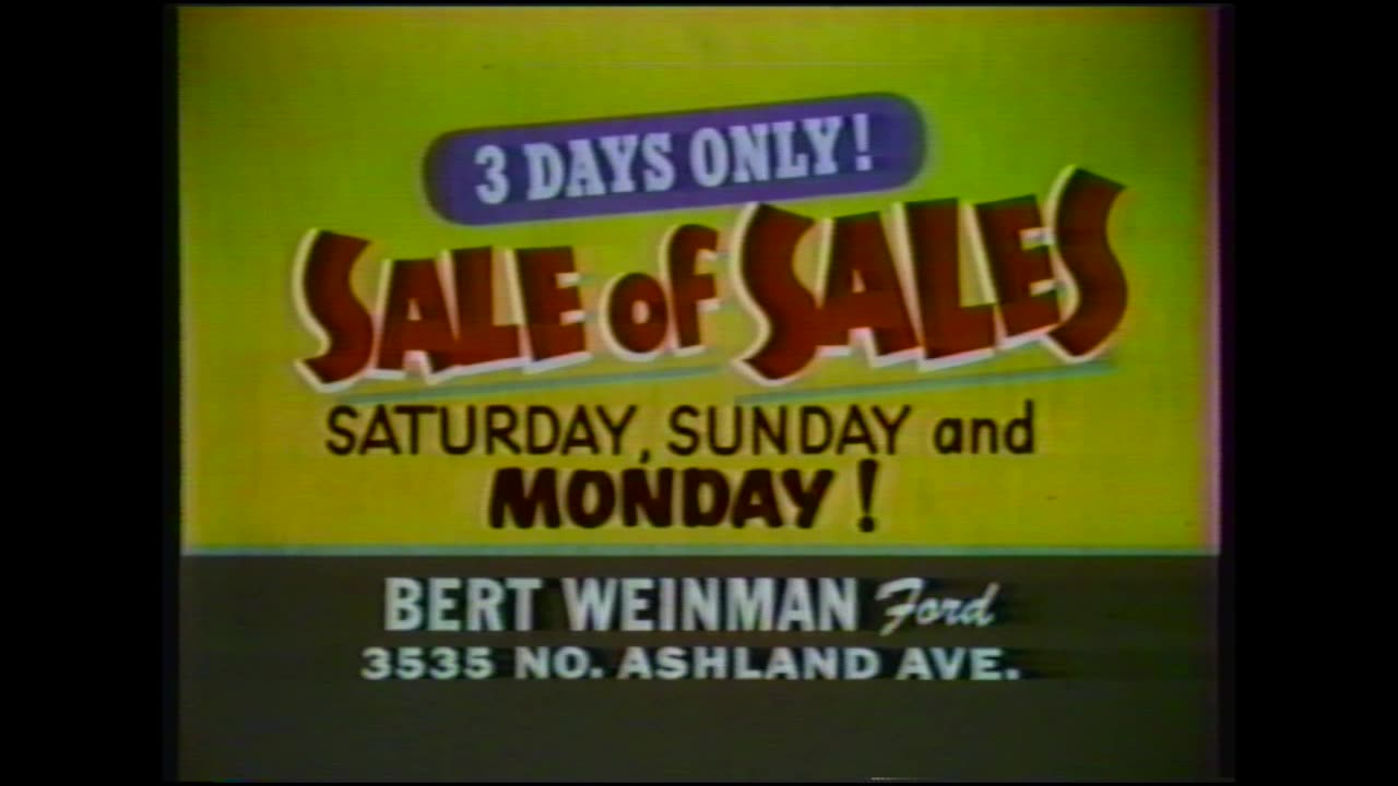 BERT WEINMAN FORD'S 3-DAY HOLIDAY SALE OF SALES !!!