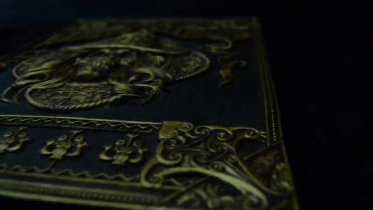 Animated Dark Magic Spell Book