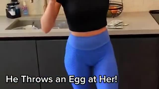 Egg Crack Prank on Girlfriend PART 3