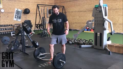 Low Trap Bar Deadlift