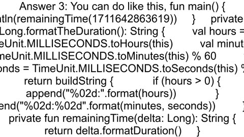 How to format time values to quot0000quot and quot000000quot Kotlin