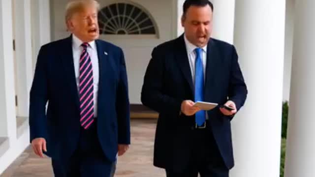 Trump and Dan Scavino jr hilarious singing