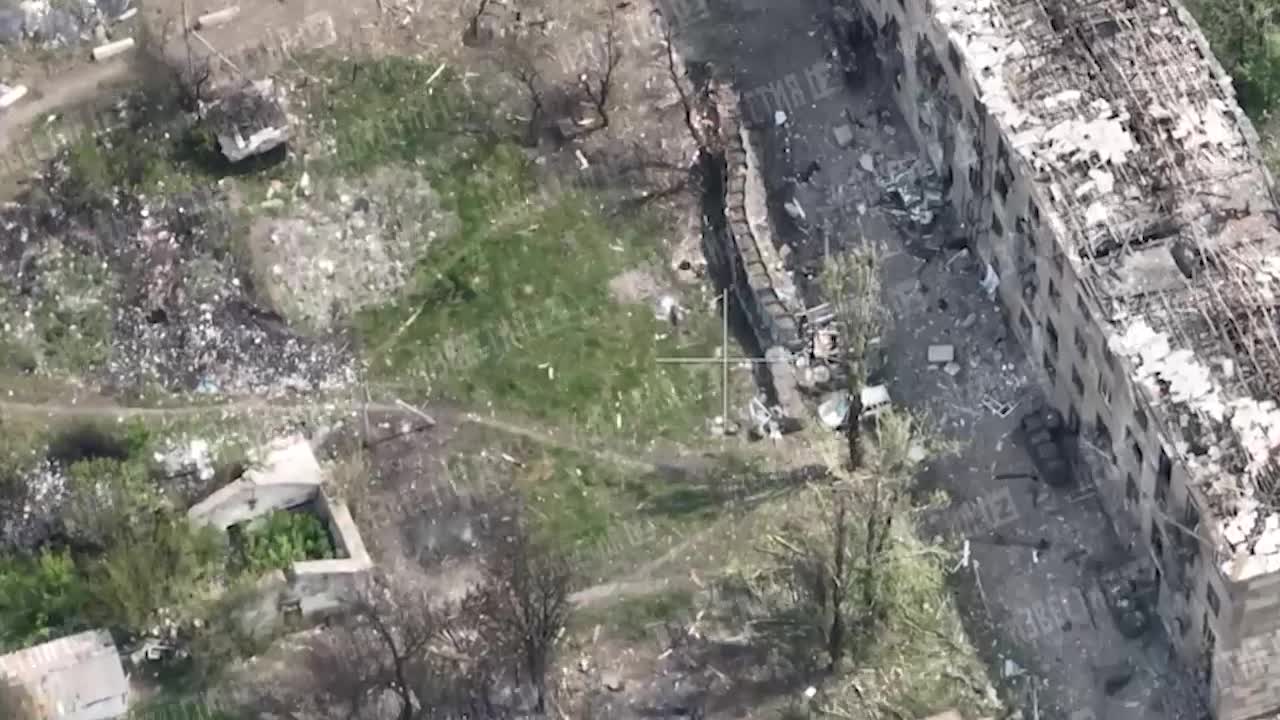 Destruction of Ukrainian command post