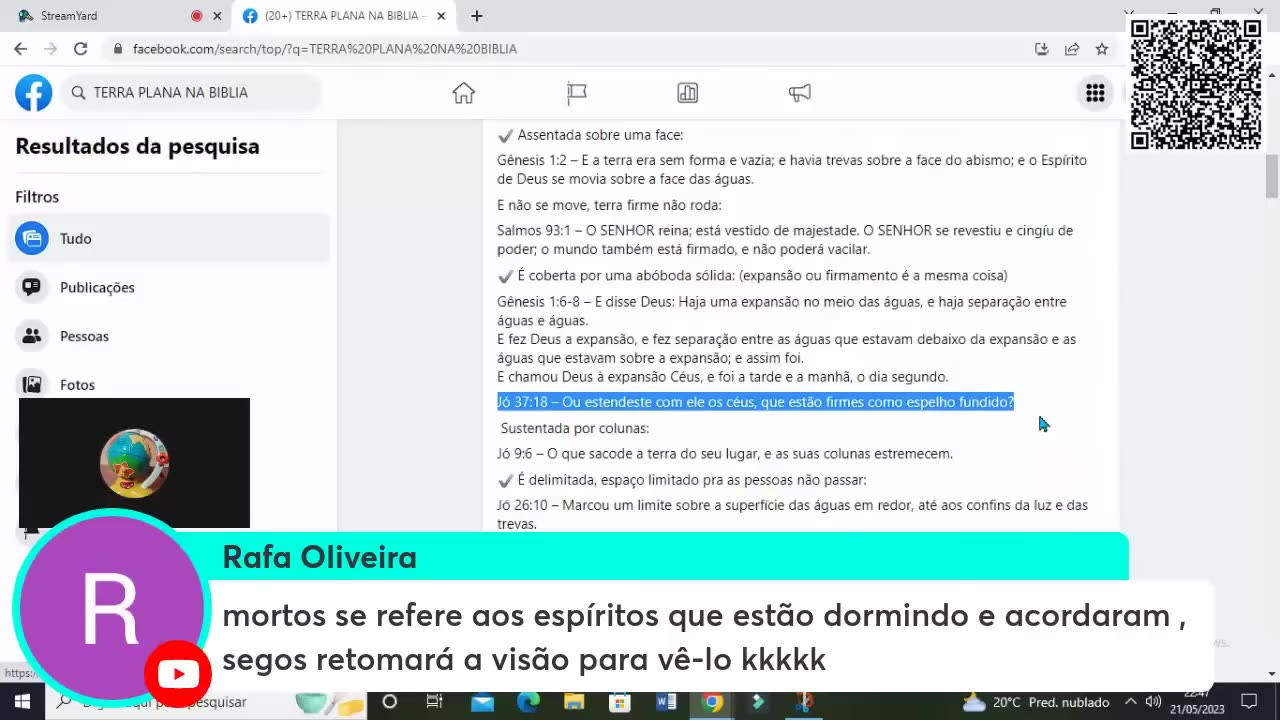 Canal Evidências - LsvHd5GN7S4 - SUPER DEBATE AO VIVO - COSMOLOGIA BÍBLICA vs HELIOCENTRISMO!