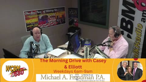 Casey & Elliot talk with a listener from MD. about America's involvement in wars