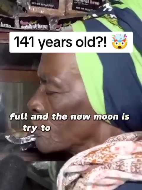 Wow! 141 year old lady