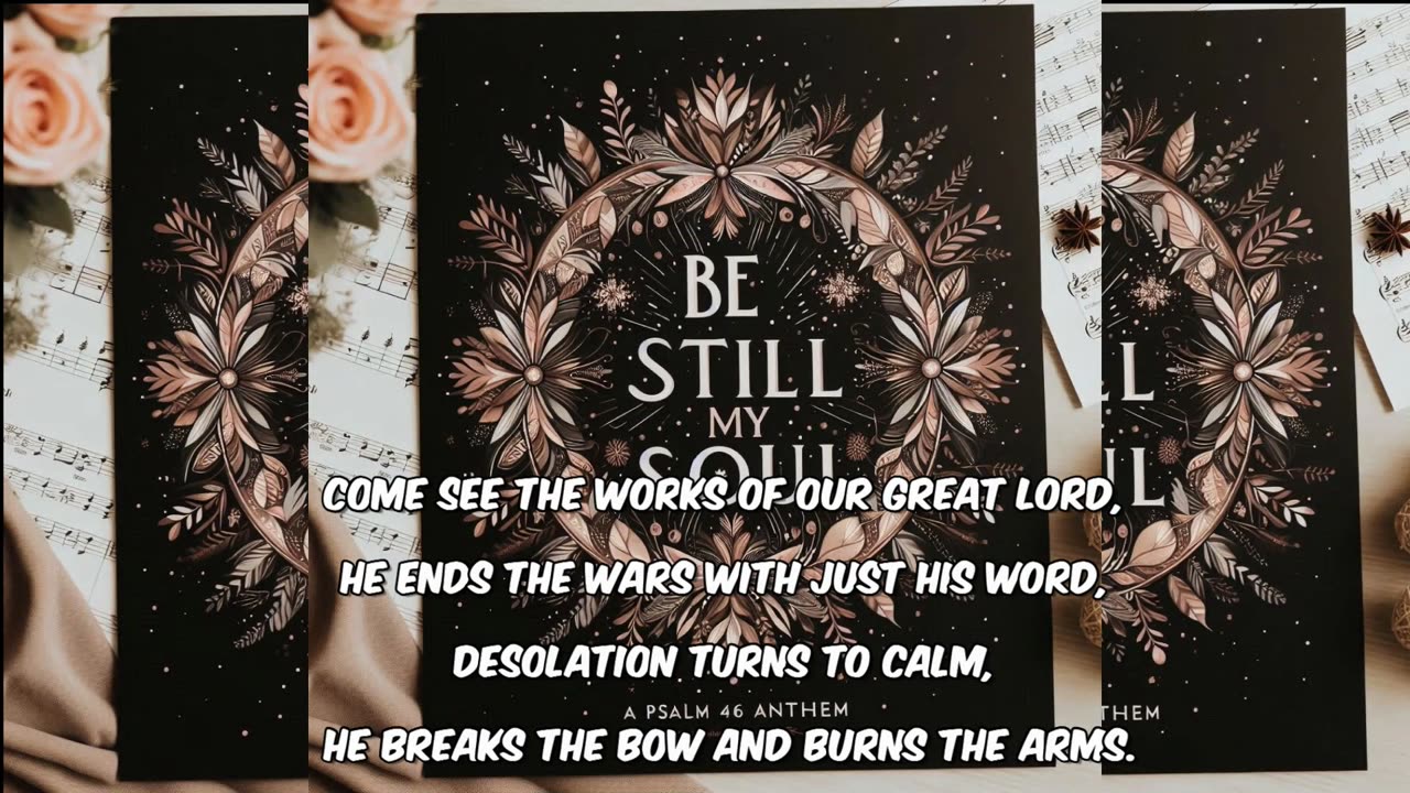 Psalm 46 Anthem : Be Still, My Soul - A Song of Faith With Lyrics