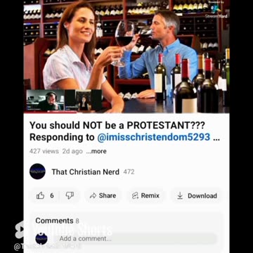 PROTESTANTS just MAKE STUFF UP! Theology Talk 17