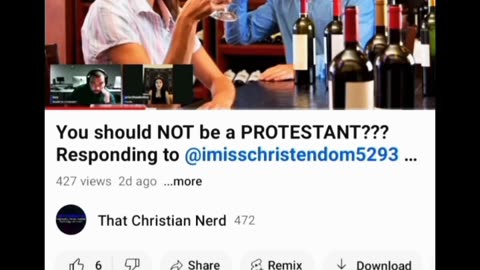 PROTESTANTS just MAKE STUFF UP! Theology Talk 17