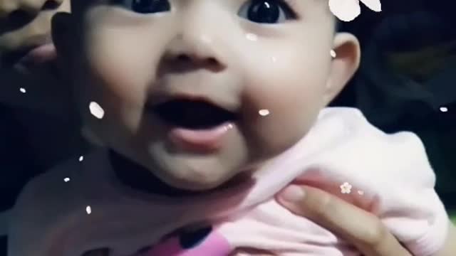 Baby on Snapchat