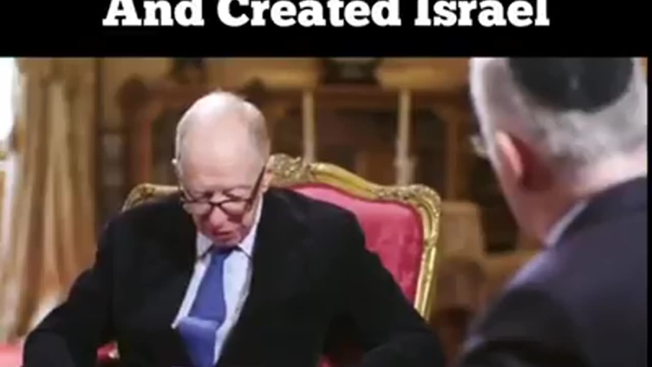 Rothschild Family Purchased PALESTINE & Created ISRAEL