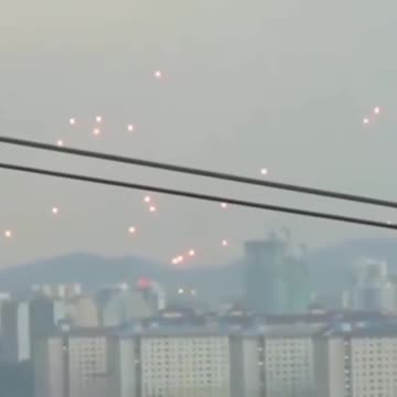 UFO group flight in Malaysia