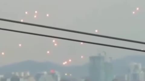 UFO group flight in Malaysia