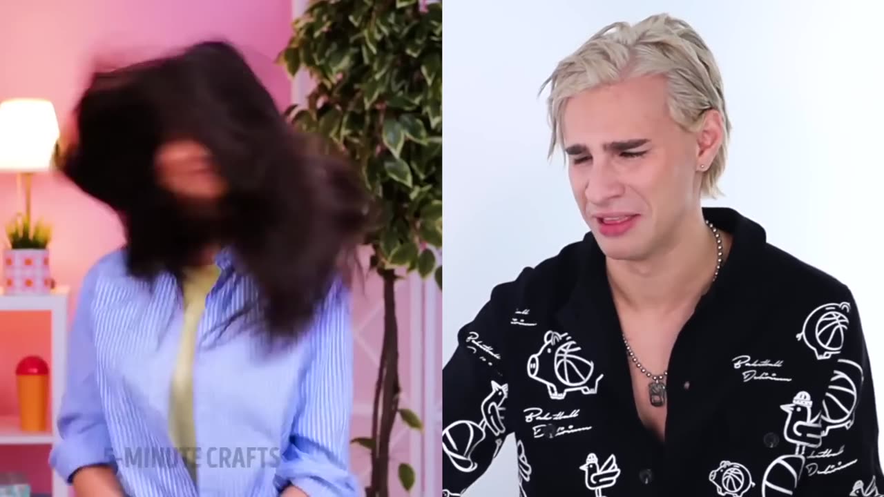 Hairdresser Reacts To Ridiculous 5-Minute Crafts Hair Hacks