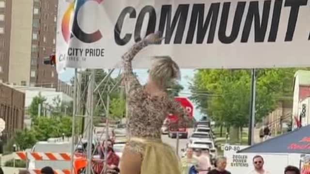 Capital City Pride drag show performance