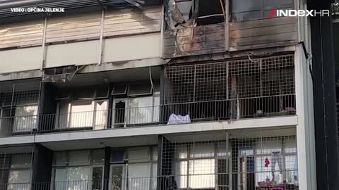 Jedan osoba poginula i 16 ozlijeđenih u požaru u Lopači