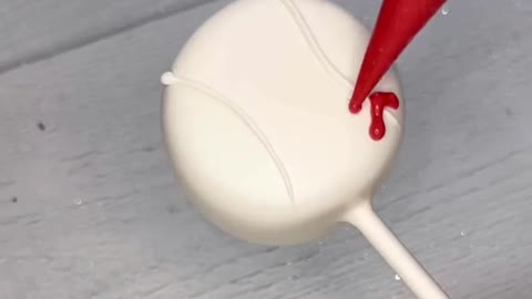 baseball cake pops