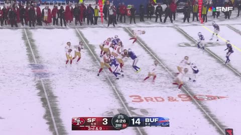 NFL in the SNOW! week 13 49ers vs Bills