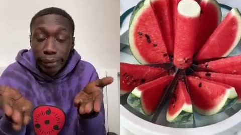 slicing fruit without frills