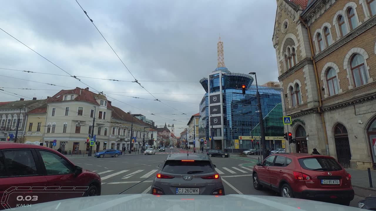 Cluj Napoca Romania Driving 2