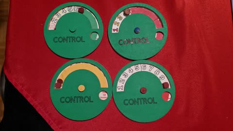 Car Wars Control Token Replacement Dials