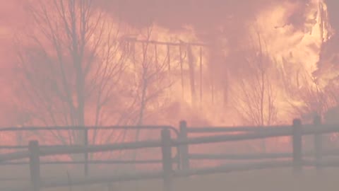 Many Houses are burning. Off McCaslin in Louisville, CO