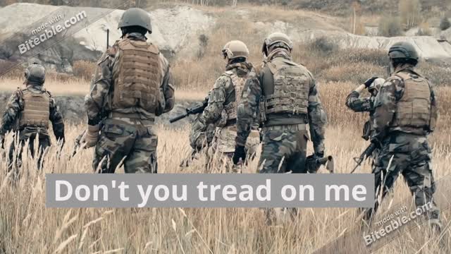 Our American Way (Don't You Tread On Me)