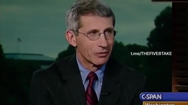 Oops Dr. Fauci
