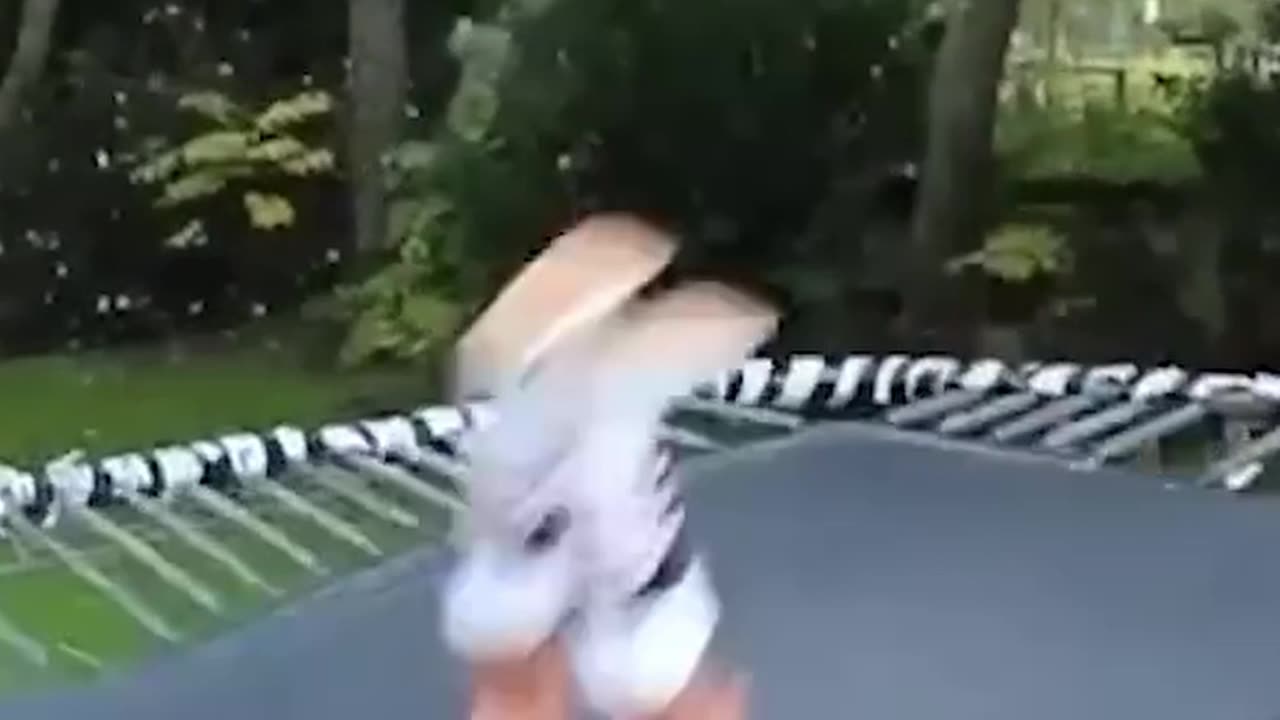 Trampoline Fail