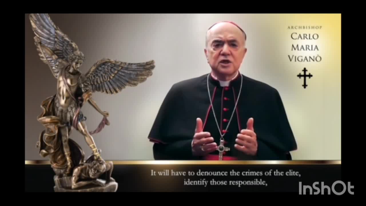 Archbishop Carlo Maria Vigano warning ⚠️ "We Must Unite Worldwide To Stop the New World Order/Great Reset"