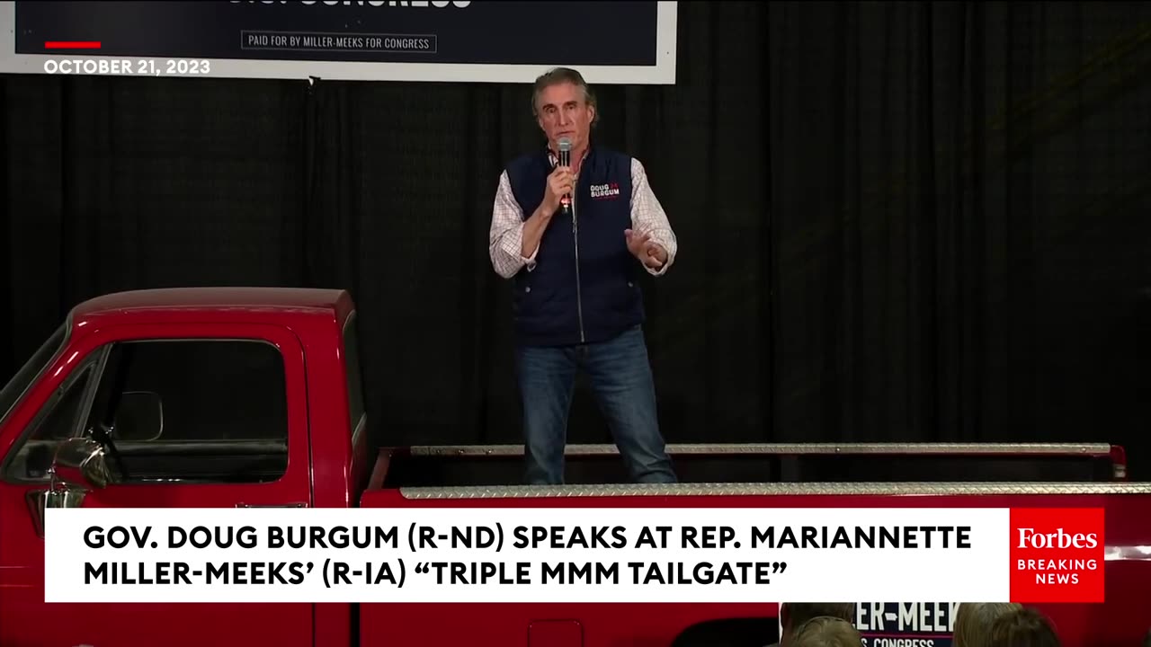 Doug Burgum | MMM Tailgate | 10/20/2023