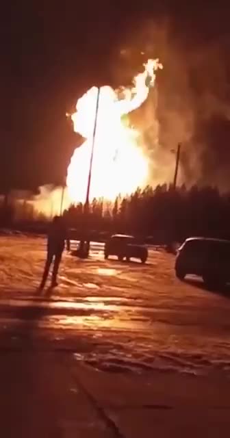 Saboteurs Set Fire to Train in Northern Russia