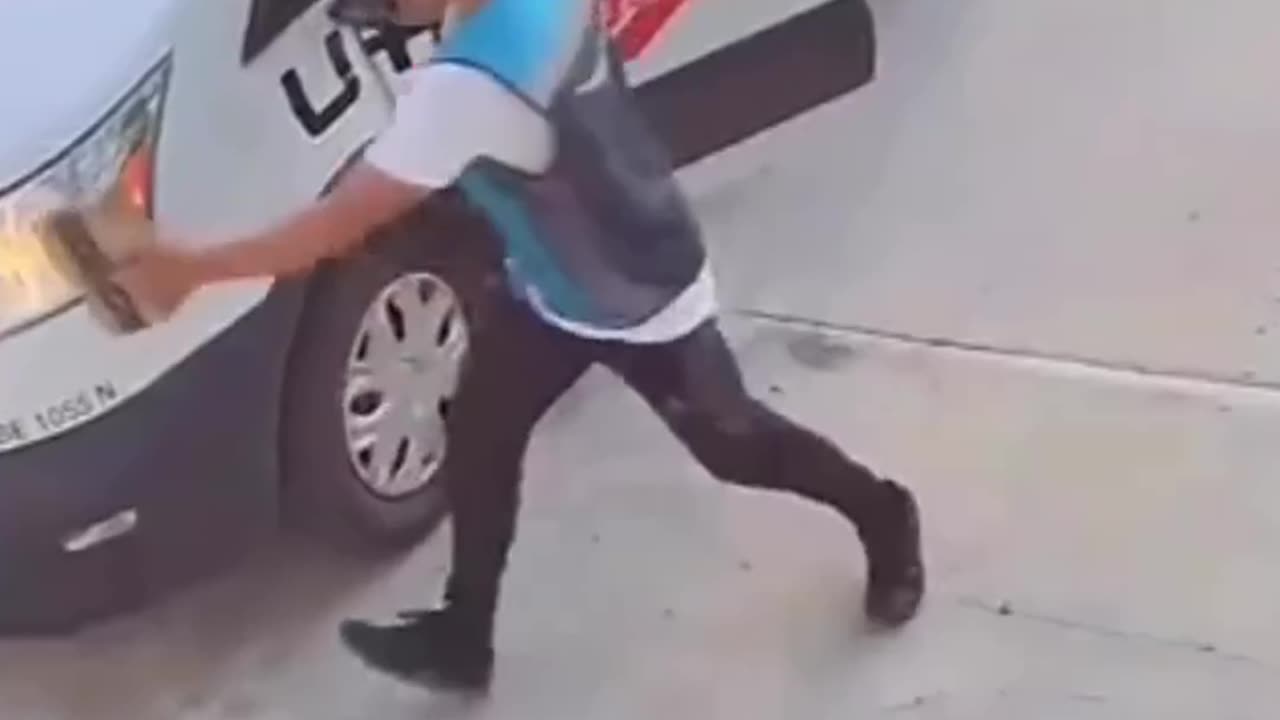 Amazon Man Gets Attacked By Van