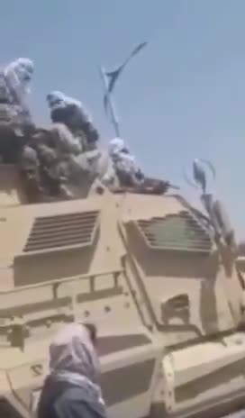 Taliban Military Vehicle Convoy